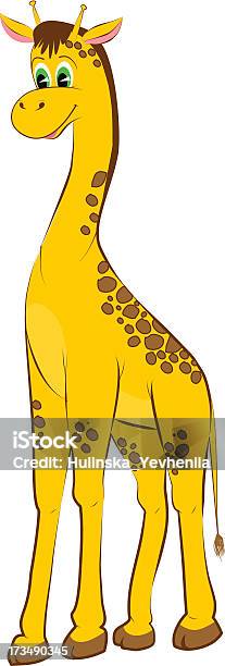 Żyrafa - Stockowe grafiki wektorowe i więcej obrazów Clip Art - Clip Art, Dowcip rysunkowy, Dzieciństwo