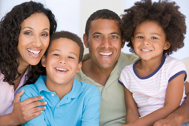 istock Family in living room 173491137