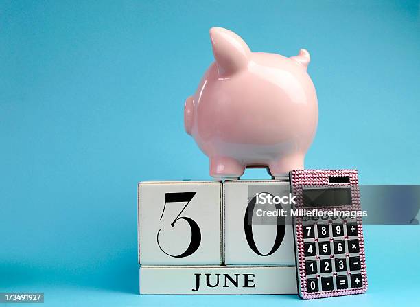 Fecha Del Calendario 30 De Junio Para El Final Del Año Fiscal Australia Foto de stock y más banco de imágenes de Australia