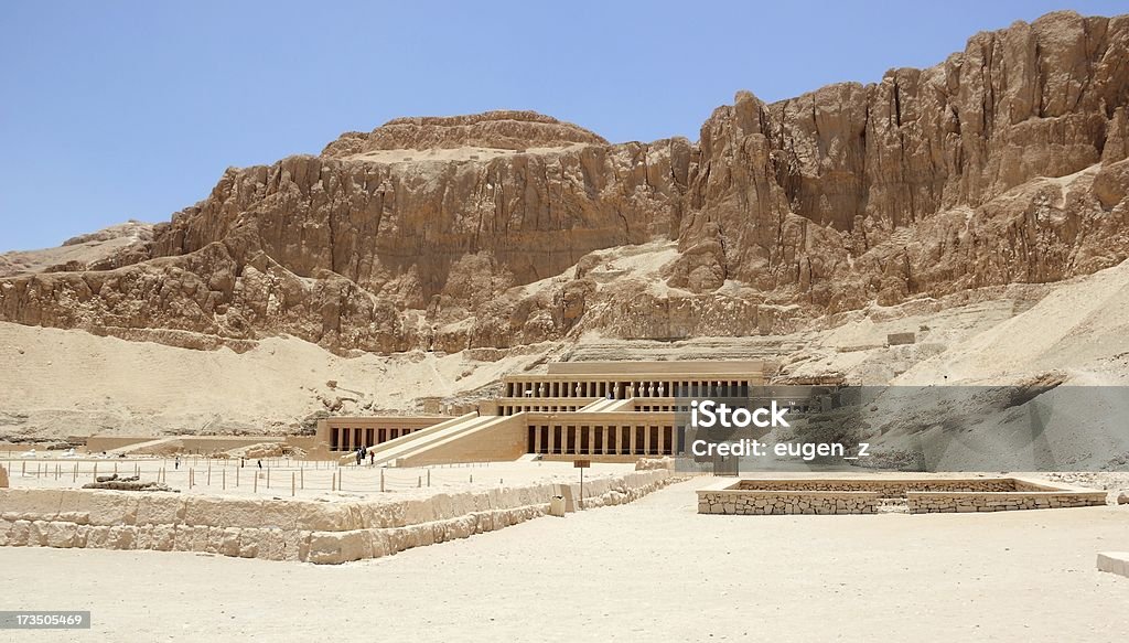 Mortuary Tempio di Hatshepsut. - Foto stock royalty-free di Africa