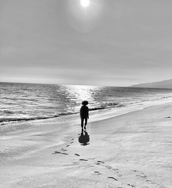 istock Foot prints in the Sand 1735061540
