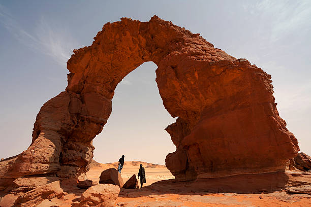 istock Two tuaregs in the Sahara desert 173506662
