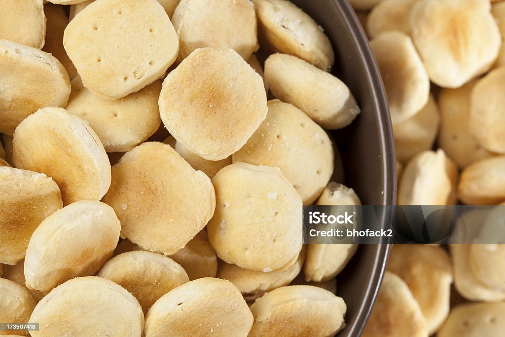 Bio croquantes cultivées Biscuits pour accompagner les huîtres - Photo de Aliment libre de droits