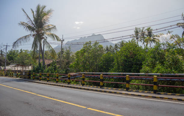 istock Highway on the bridge near the beach 1735156971