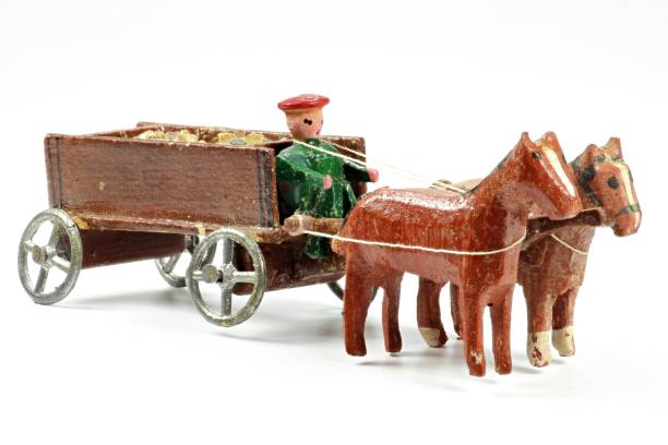 istock vintage horse-drawn coach from the Ore Mountains, Germany 1735198164