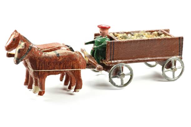 istock vintage horse-drawn coach from the Ore Mountains, Germany 1735198174