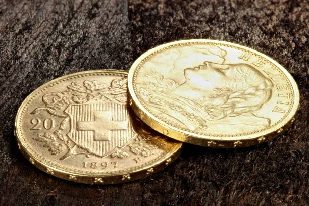 istock Swiss Vreneli gold coins 1735257508