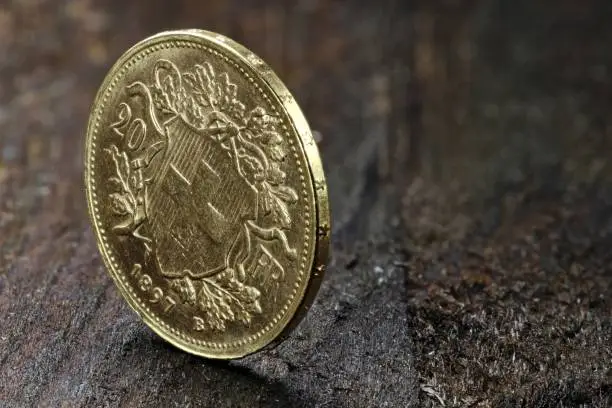 Photo of Swiss Vreneli gold coin