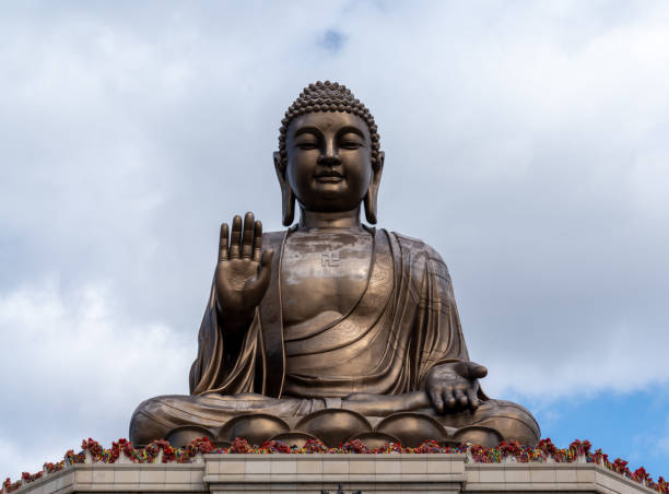 istock Giant Buddha Statues in China 1735264353