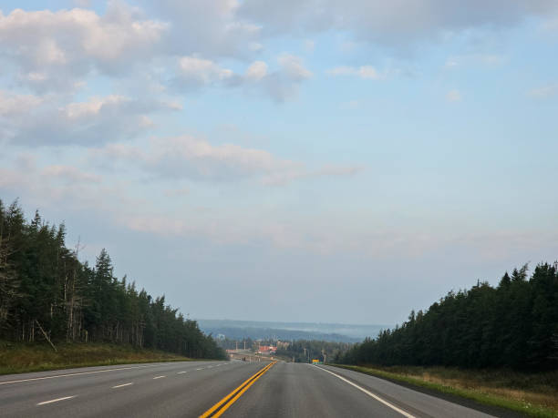 Early Morning Over Road
