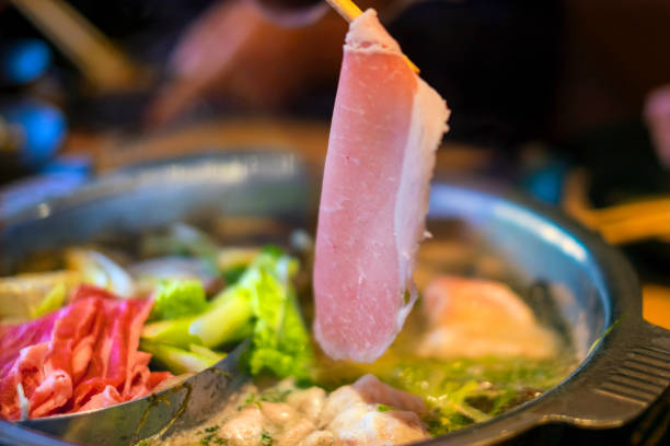 istock Japanese food Syabusyabu. 1735347140