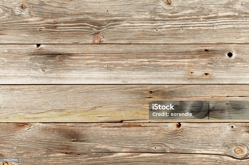 Vista aérea de la antigua mesa de madera marrón claro - Foto de stock de Abstracto libre de derechos