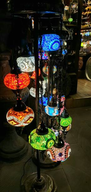 istock Colorful lights at Shop 1735364281