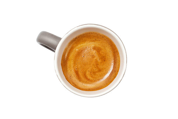 Coffee Cup of espresso, isolated on white background black coffee photos stock pictures, royalty-free photos & images