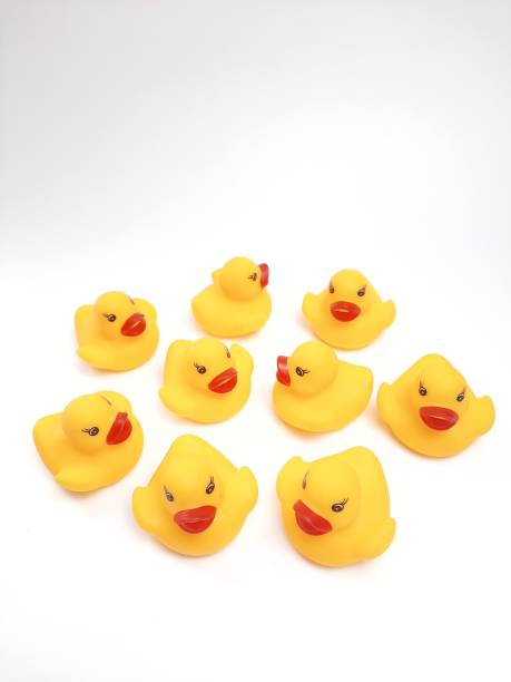 istock A yellow rubber duck toy isolated on a white background. Gathering rubber ducks 1735400646