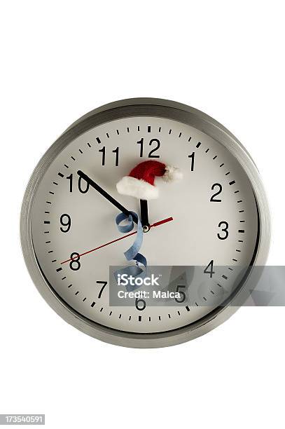 Few Minutes To New Year Stock Photo - Download Image Now - 12 O'Clock, 2007, Abstract