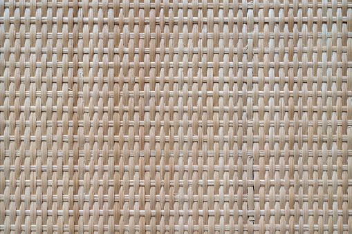 Texture of rattan weave background