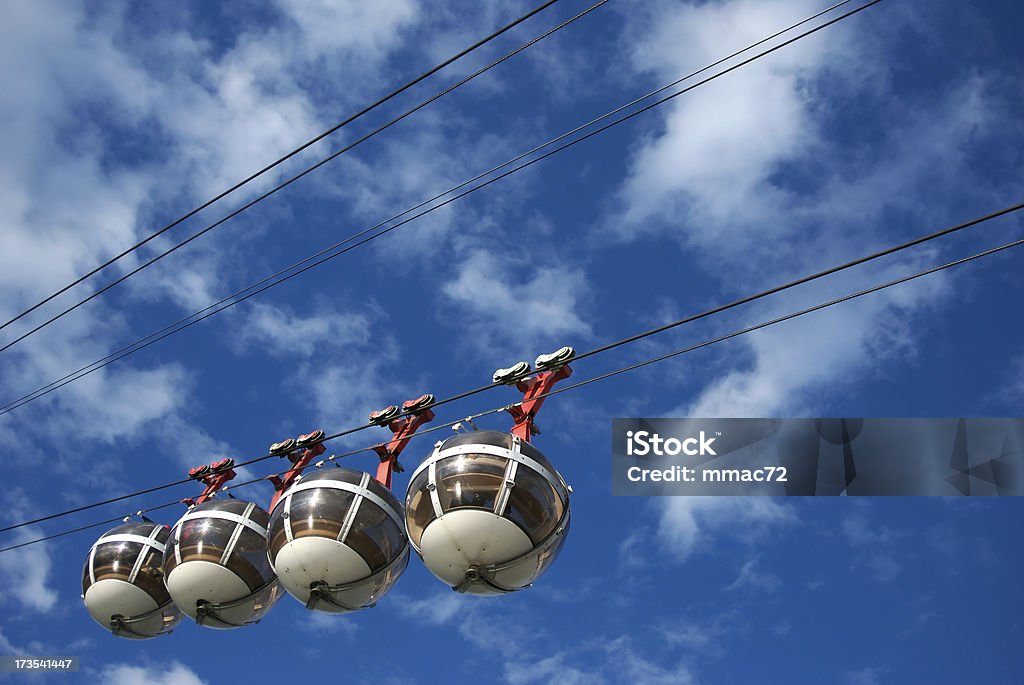 Seilbahn - Lizenzfrei Alpen Stock-Foto