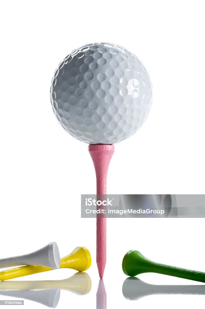 Des T-shirts colorés et de balles de Golf - Photo de Activité de loisirs libre de droits