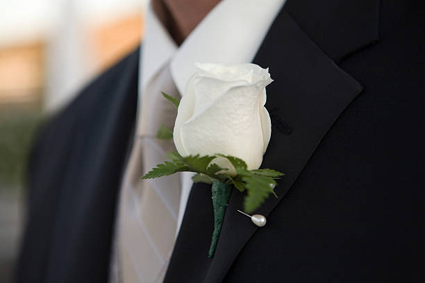 istock Boutonniere on a Tuxedo 173541471