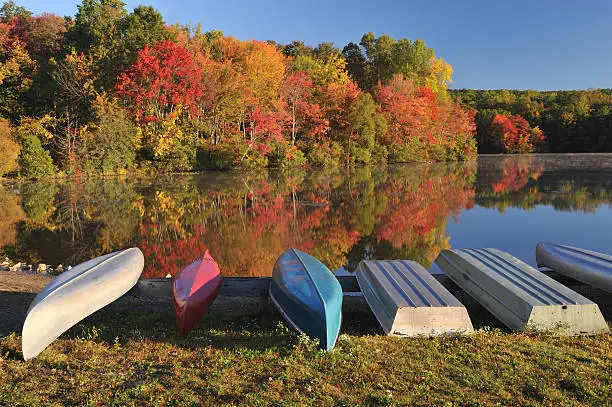 Photo of Boats by Hopewell Lake