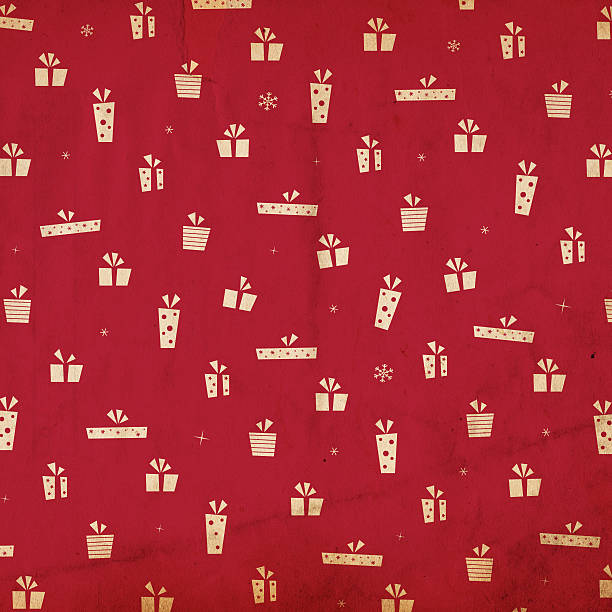 retro fundo de natal xxxl - wrapping paper imagens e fotografias de stock