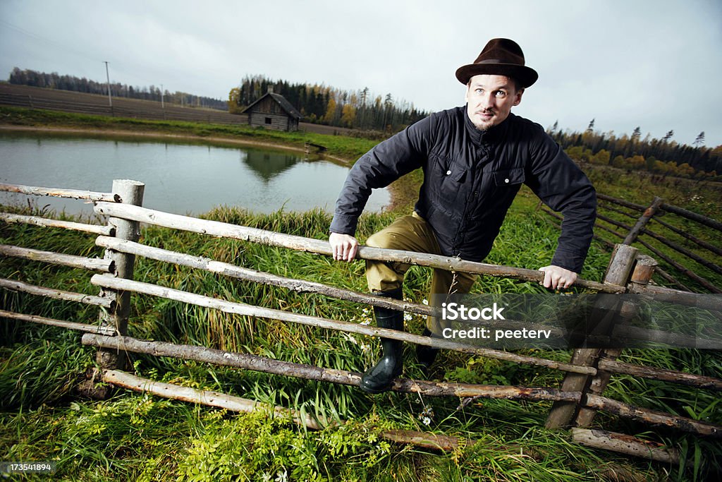 Agricultor Retrato - Foto de stock de Adulto royalty-free