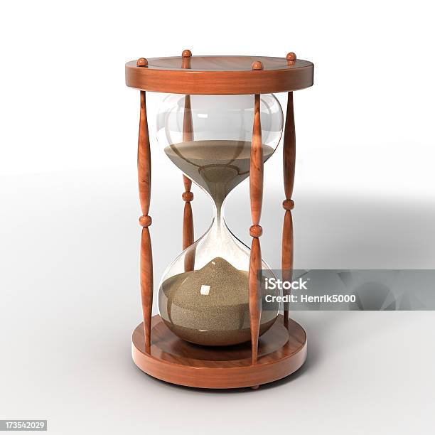 Hour Glass — стоковые фотографии и другие картинки Песочные часы - Песочные часы, Без людей, Белый фон