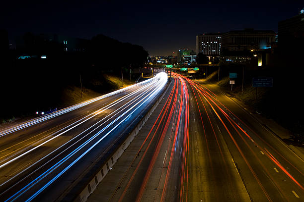 istock Freeway at Night in Los Angeles 173542046