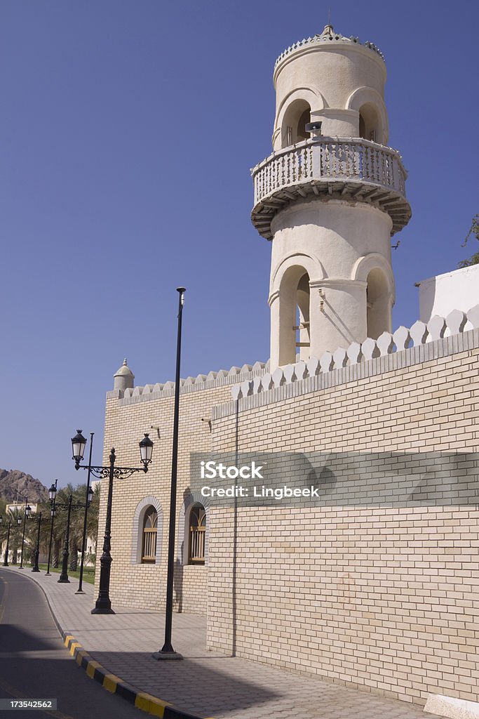 Piccolo Moschea di Muscat in - Foto stock royalty-free di Arabia