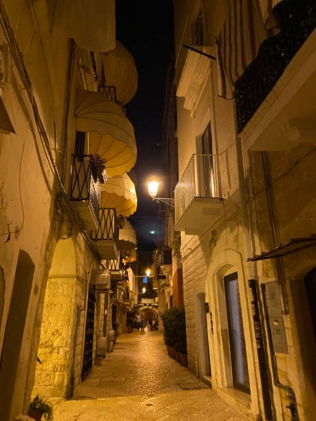 istock Bari old city at night 1735425635