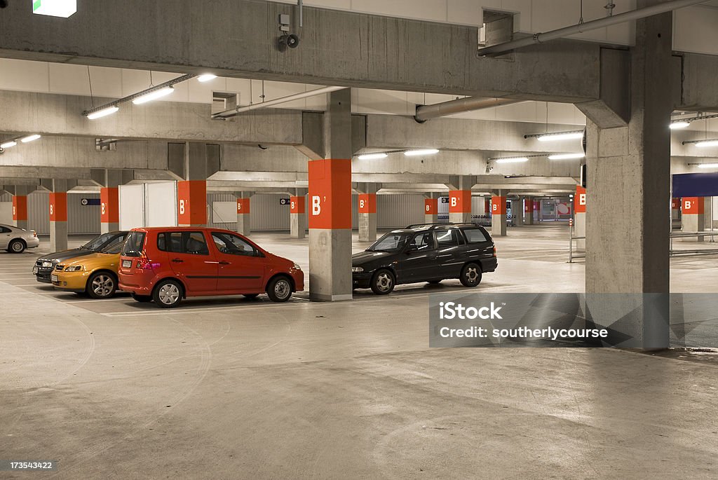Parque de Estacionamento - Royalty-free Estacionamento de Carros Foto de stock