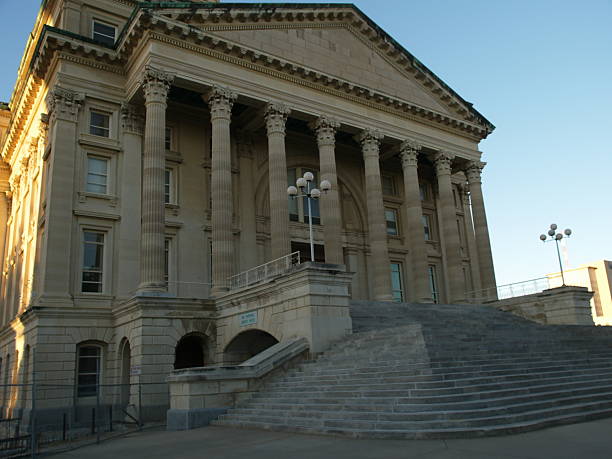 istock Kansas Capitol south entrance 173543459