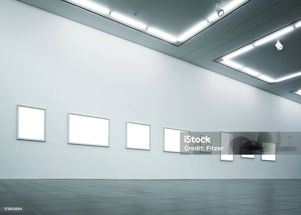 blank frames in a row blank frames in a row... Art Stock Photo