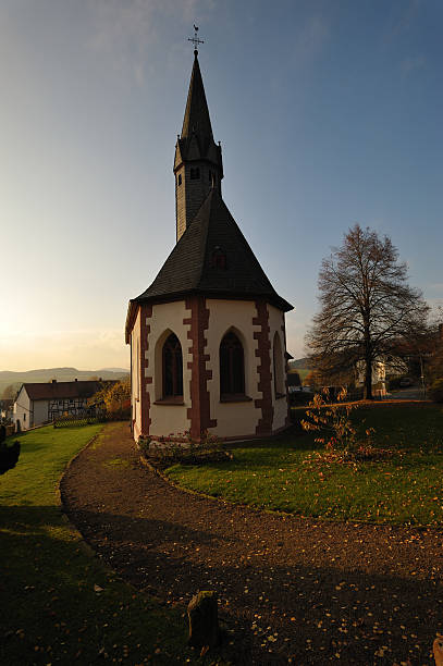 istock tiny church in late afternoon 173543792