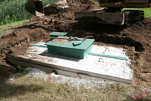 Photo of Septic system construction