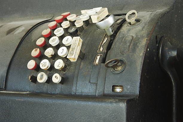 istock Cash Register Keys Retail Equipment 173544181