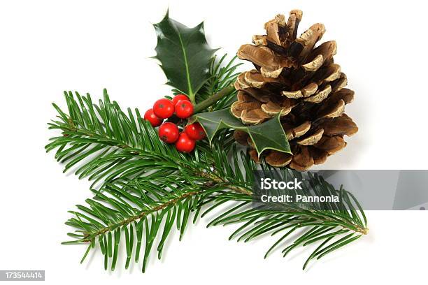 Weihnachtenambiente Stockfoto und mehr Bilder von Stechpalme - Stechpalme, Blatt - Pflanzenbestandteile, Ansicht aus erhöhter Perspektive