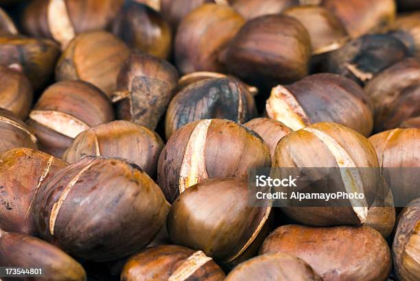 Roasting Chestnuts Iii Stock Photo - Download Image Now - Chestnut - Food, Color Image, Food