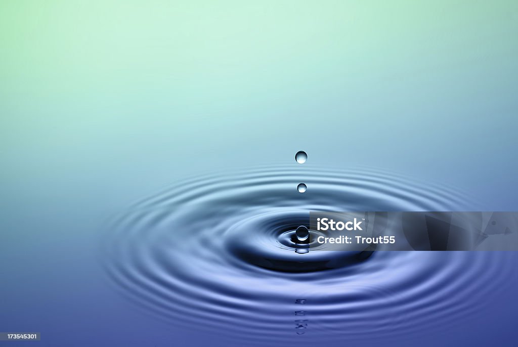Tropfen Wasser - Lizenzfrei Tropfen Stock-Foto
