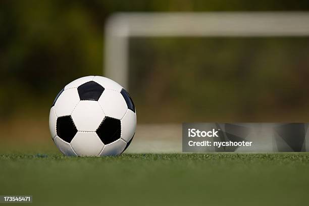 Soccer Ball Close Up Stock Photo - Download Image Now - Close-up, Color Image, Focus On Foreground