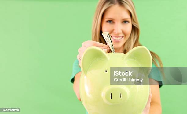 Green Money Stock Photo - Download Image Now - 20-24 Years, 20-29 Years, Adult