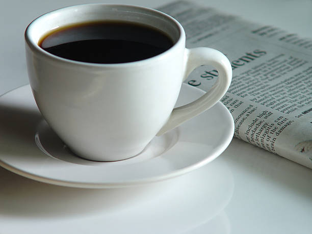 istock Morning Coffee and Paper 173546383