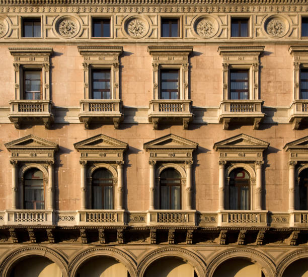 Elegant Apartment Block,  Milan, Italy-See lightbox below for more