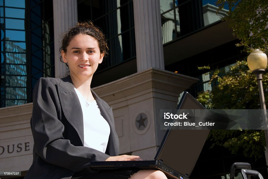 Geschäftsfrau - Lizenzfrei Laptop Stock-Foto