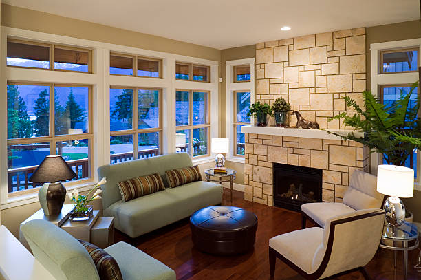 Light and airy living room ready for new homeowners.