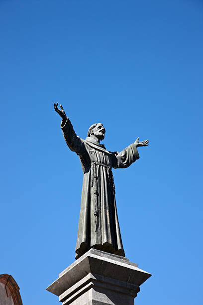 istock Religious statue outside Peruvian church 173548668