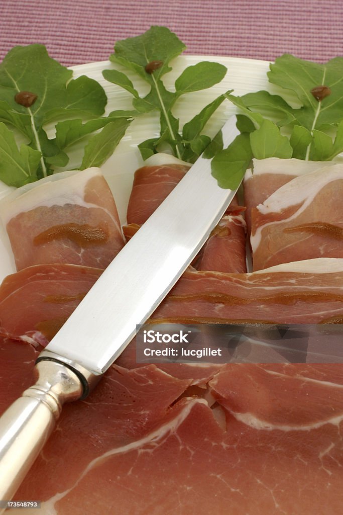 Prosciutto crudo di Parma, oppure Serrano? - Foto stock royalty-free di Aceto balsamico