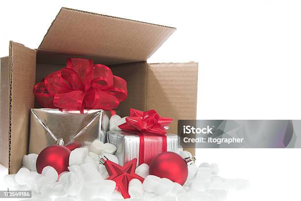 크리스마스 선물 전송 화물 운송에 대한 스톡 사진 및 기타 이미지 - 화물 운송, 해운, 크리스마스