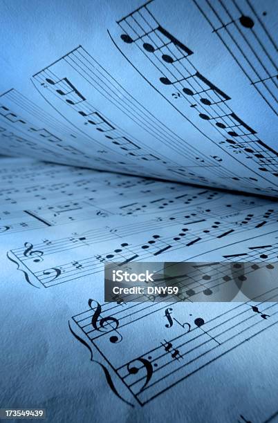 Sheet Music Stock Photo - Download Image Now - Backgrounds, Music, Paper